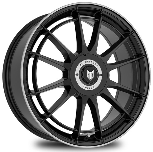 Alloy wheels fox - alloy, black
