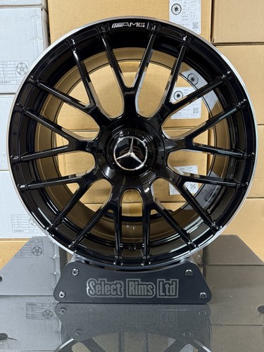 C63s alloy wheels black - alloy,