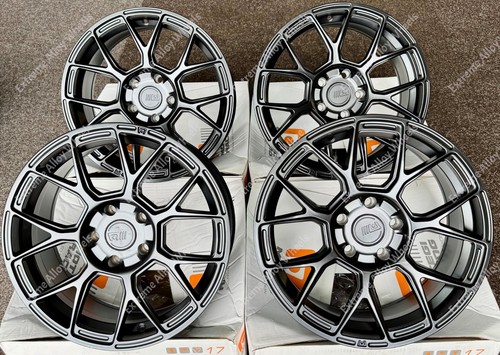 Black mr147 alloy wheels - black,