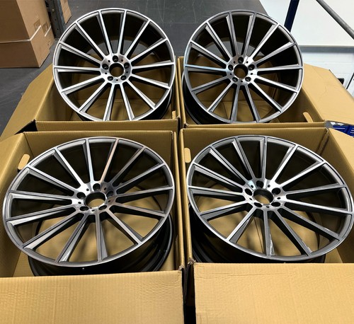 Amg style alloy wheels - alloy, for