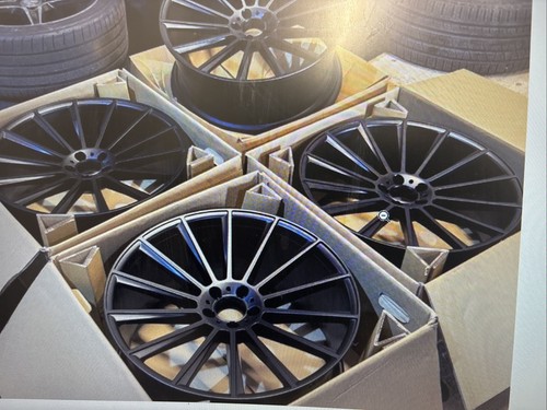 Turbine alloy wheels - 22",