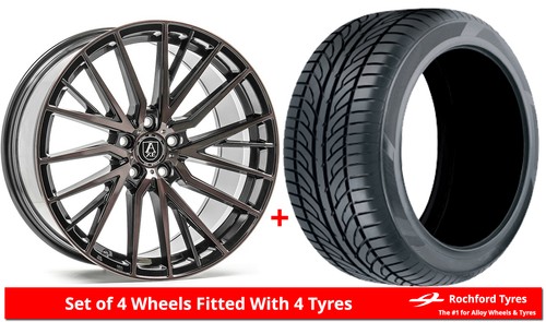 Alloy wheels tyres axe - wheels, 20"