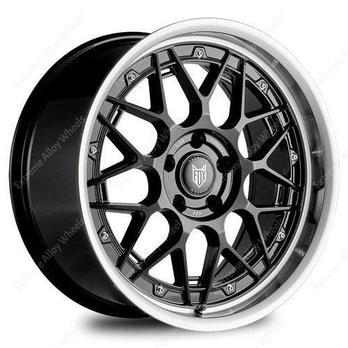 Black hiro alloy wheels - alloy,