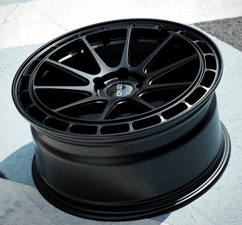 Black cyclone alloy wheels - alloy,