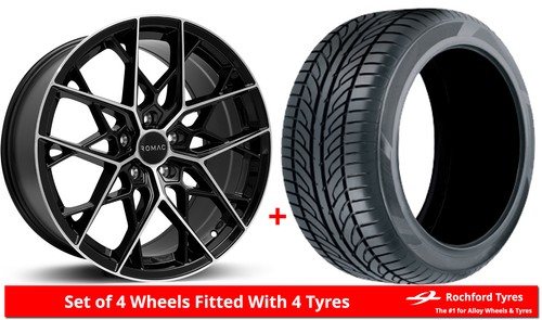 Alloy wheels tyres romac - &, 18"