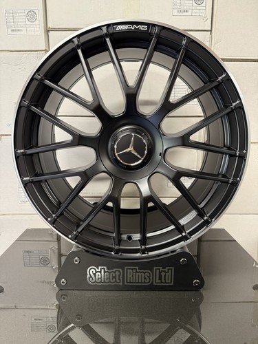 C63s alloy wheels black - 19",